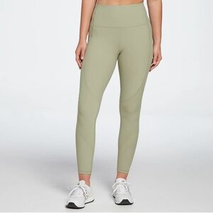 Alia Green Seamless Leggings for Active Wear